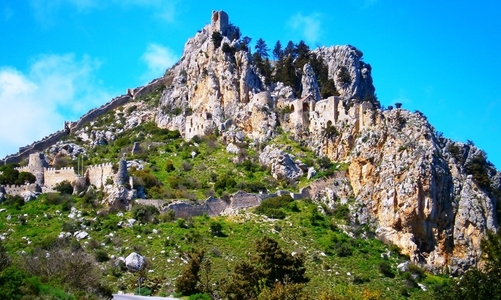St.Hilarion Castle in North Cyprus